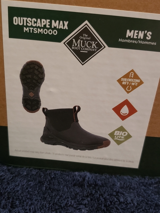 ?NIB Muck Boot Co.Waterproof Slip-On Men’s Boots in Black main image 6